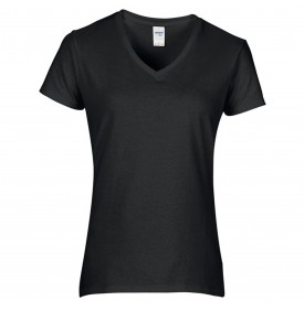 Tee-shirt femme col v